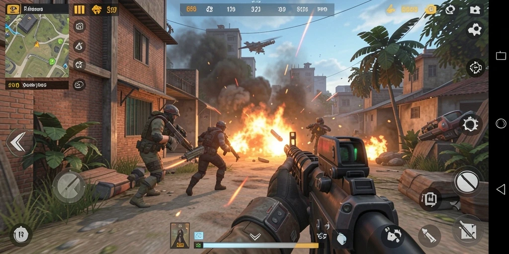Tampilan gameplay seru dari 66D yang memukau.
