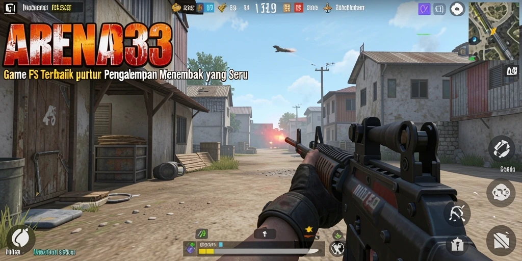 Tampilan gameplay ARENA333 yang intens dan mendebarkan.
