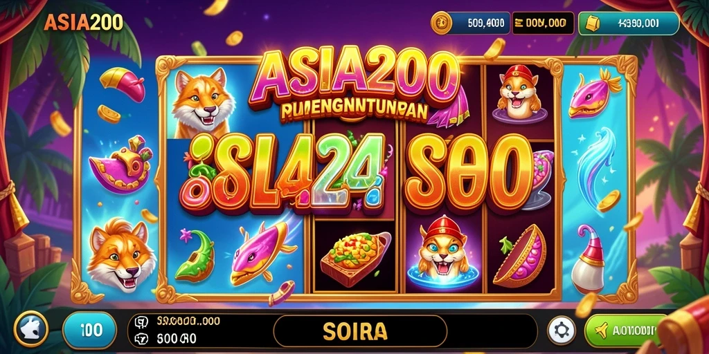 Gameplay seru di ASIA200 dengan beragam tema slot.