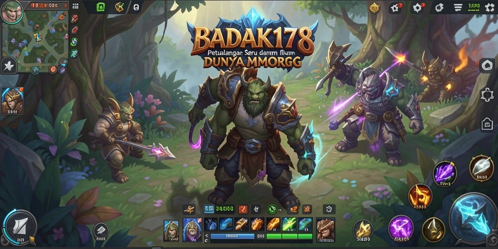Tampilan gameplay seru dan interaktif di dunia BADAK178.