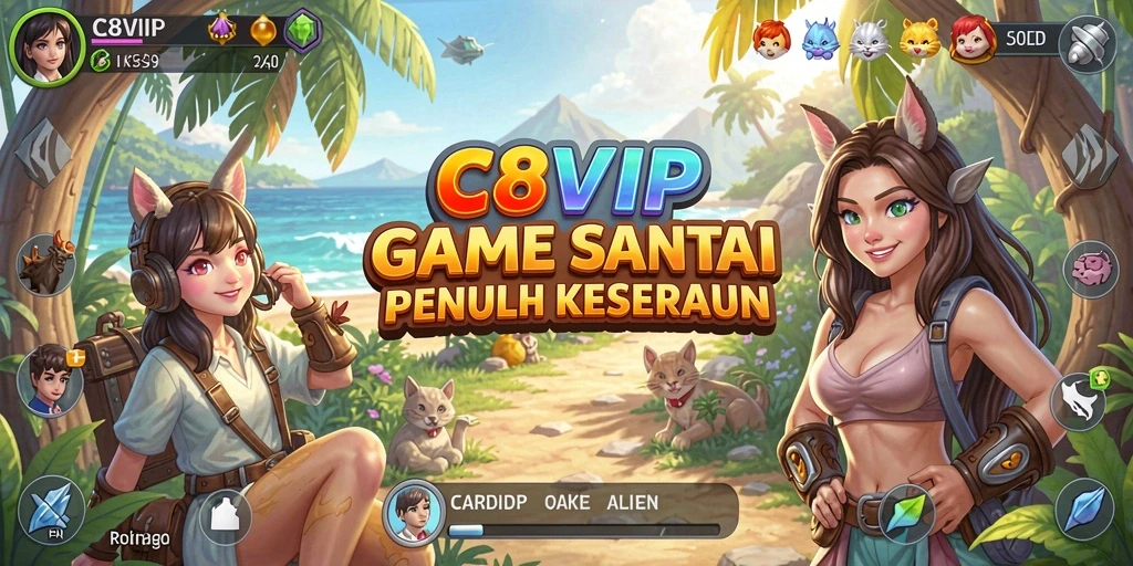 Tampilkan gameplay seru dari C8VIP yang penuh warna dan tantangan.