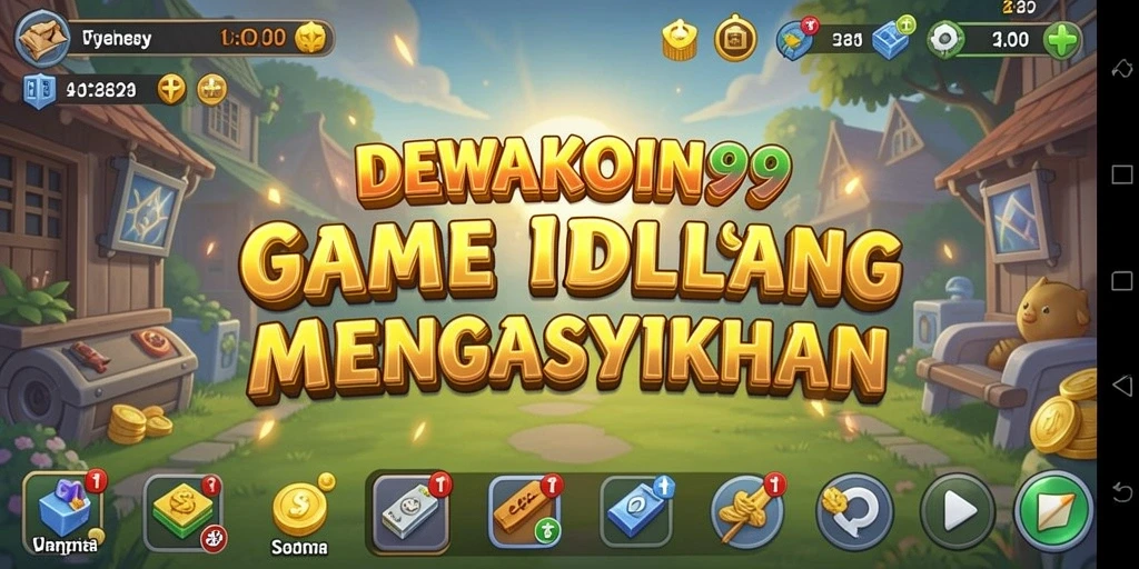 Tampilan gameplay <strong>DEWAKOIN99</strong> yang menarik dan unik dalam kategori Idle.