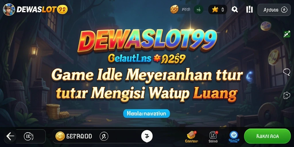 Tampilan gameplay DEWASLOT99 yang mengasyikkan dan penuh warna.