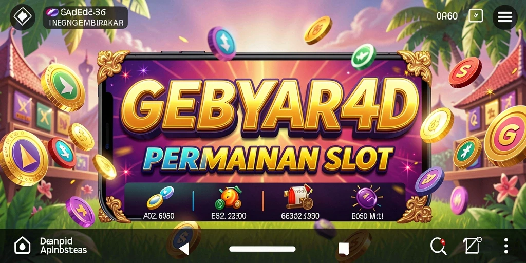 Tampilan gameplay slot GEBYAR4D yang seru dan menarik.