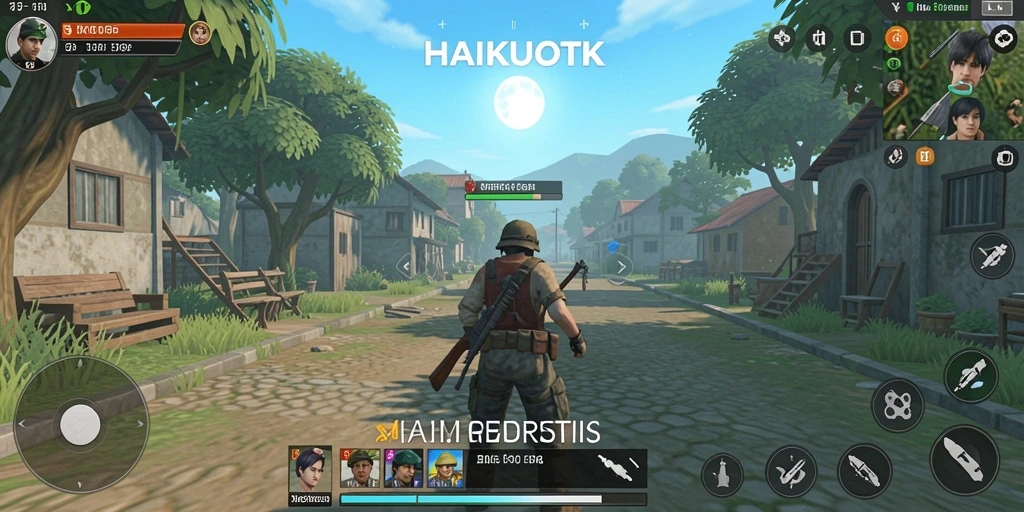 Screenshot HAIKUOTK menunjukkan gameplay simulasi yang menarik dan kreatif.