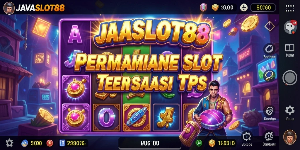 Tampilan gameplay seru dan interaktif dari JAVASLOT88.