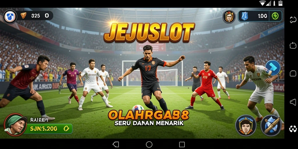 Gameplay JEJUSLOT menampilkan berbagai olahraga yang seru.