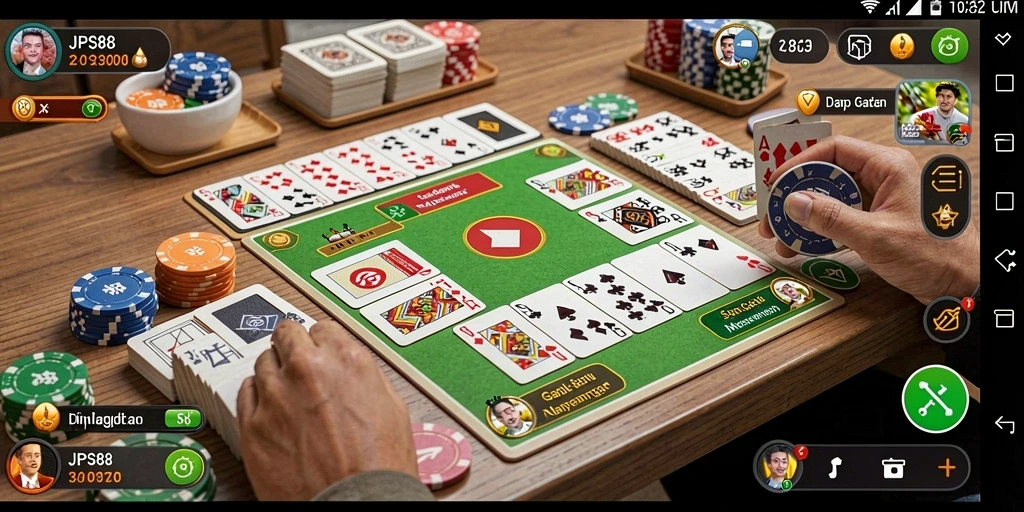 Screenshot menunjukkan gameplay seru dan interaktif dari JPS88.