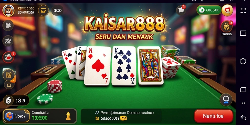Tampilan menarik dari gameplay KAISAR888 yang mendebarkan.