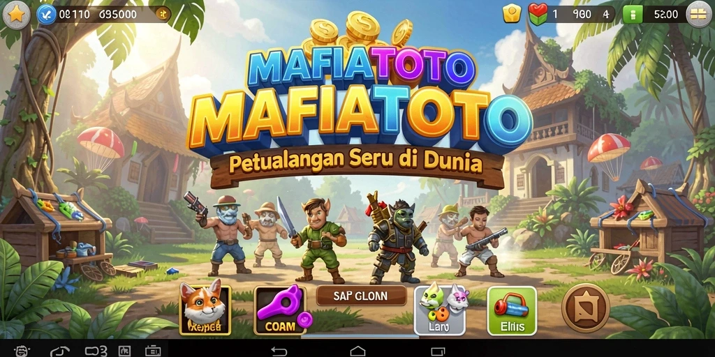 Tampak menarik dari gameplay petualangan MAFIATOTO.