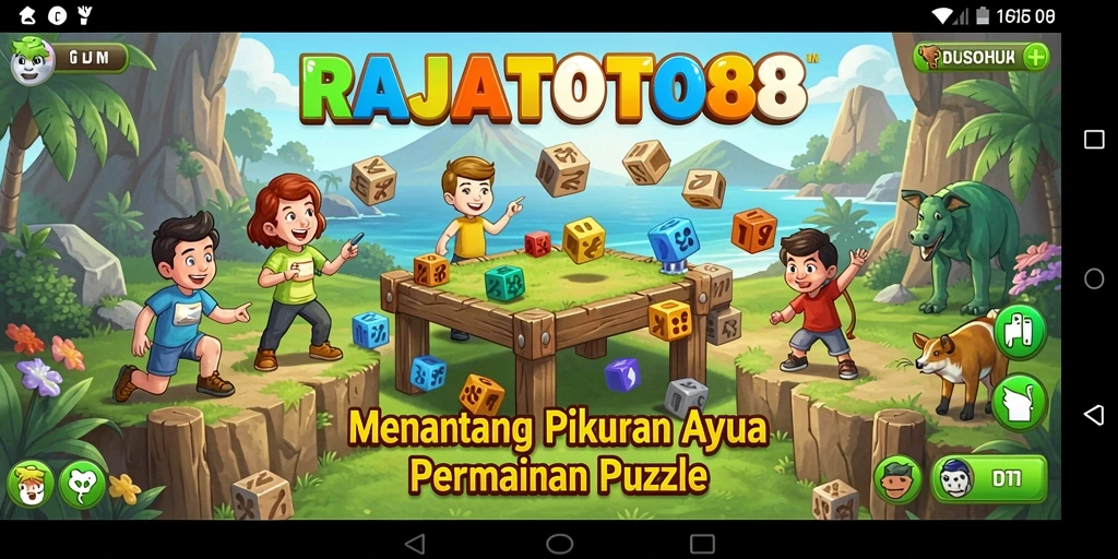 Tampilan gameplay menarik dari RAJATOTO88 yang menantang pikiran.