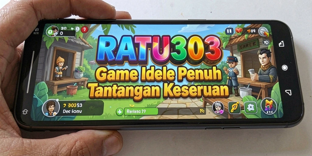 Tangkapan layar gameplay menampilkan karakter yang sedang beraksi dalam game Idle.