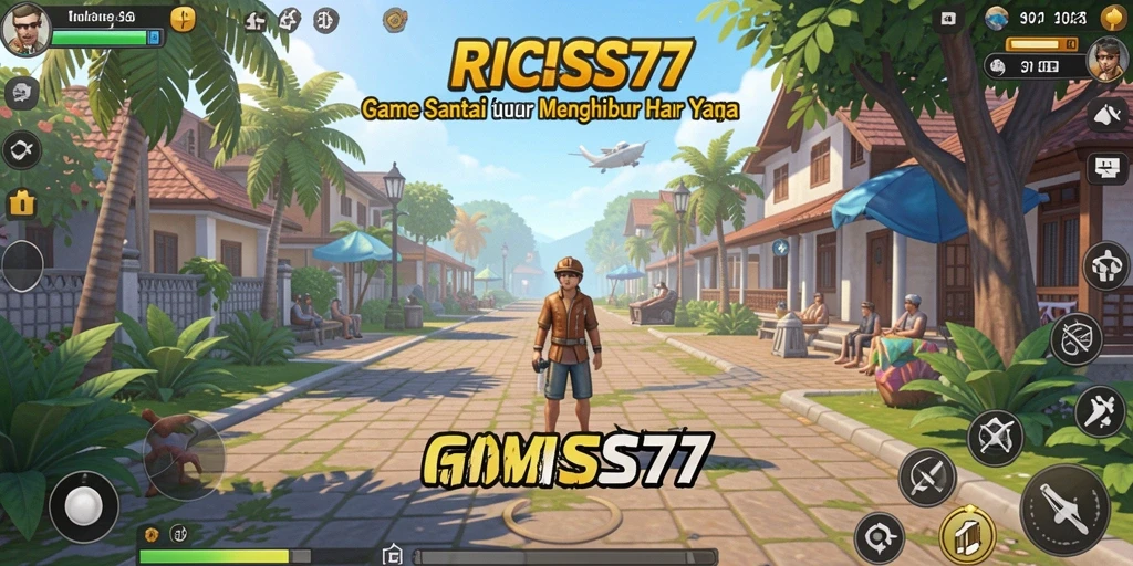 Tampilan gameplay RICIS77 yang seru dan menghibur.