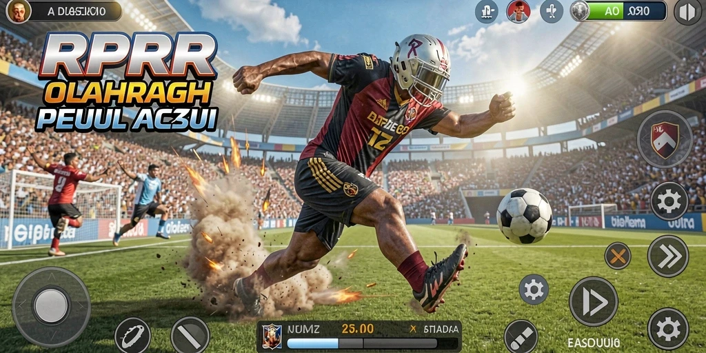 Gameplay RPRR yang menarik dengan aksi olahraga seru.