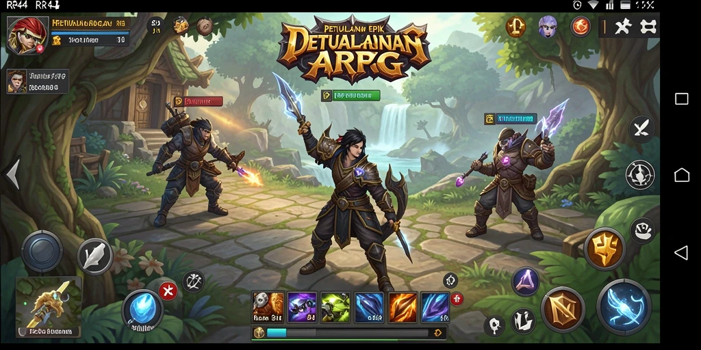 Screenshot gameplay <strong>RR44</strong> menunjukkan aksi pertarungan yang mendebarkan.