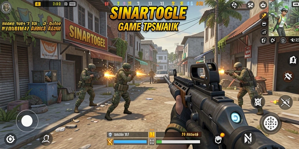 Tampilan gameplay menegangkan di SINARTOGEL dengan aksi seru