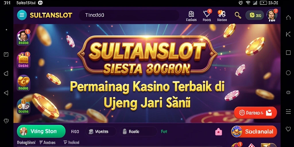 Tampilan gameplay SULTANSLOT yang mengasyikkan dan penuh warna.