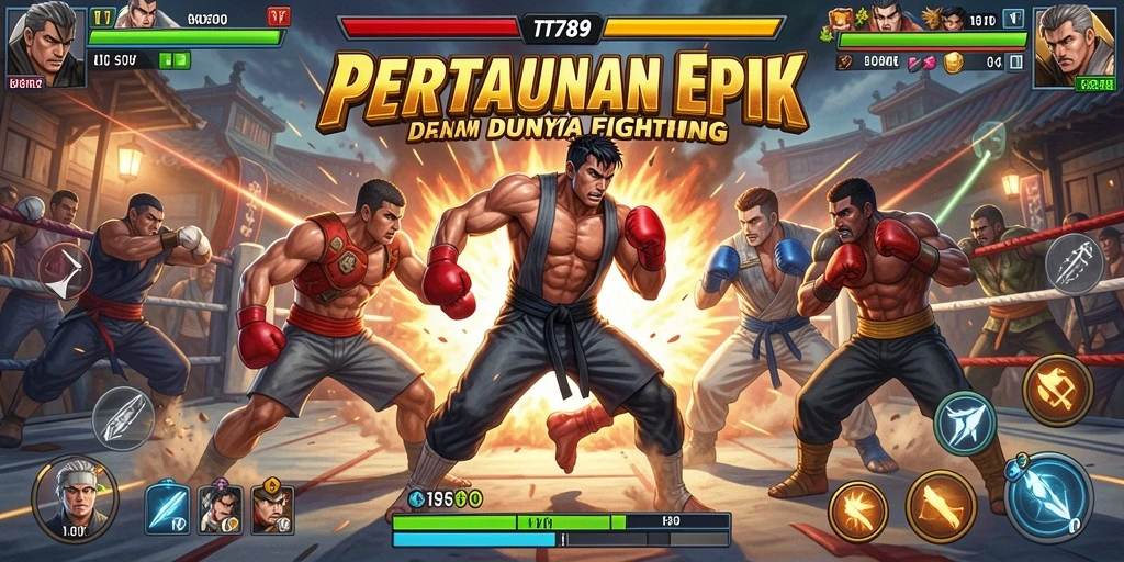 Gameplay mendebarkan dalam pertarungan epik di TT789.