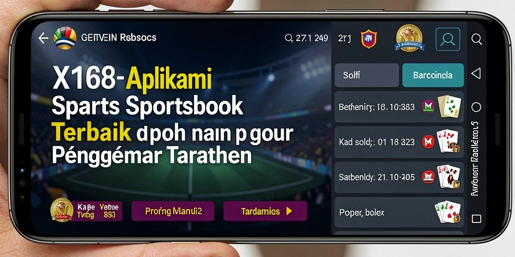 Tampilan permainan taruhan langsung di X168 yang menarik.