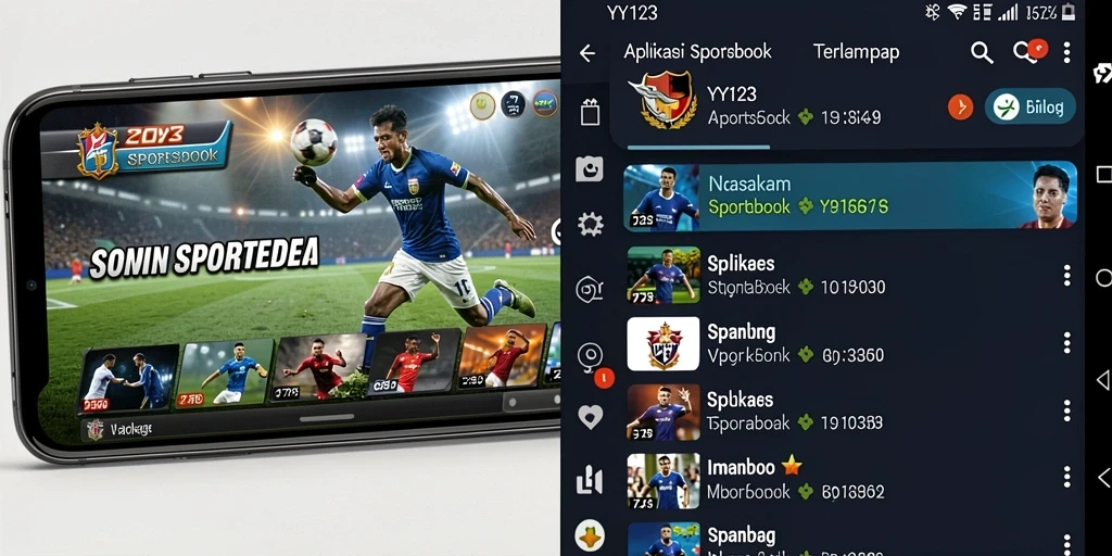 Screenshot utama YY123 menampilkan antarmuka taruhan olahraga yang dinamis.